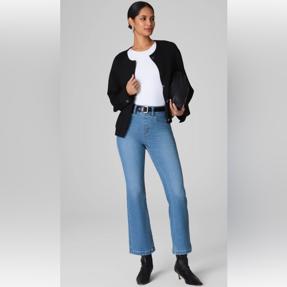 SPANX Light Blue Flare Women's Jeans